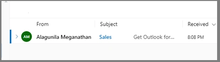 Received Email