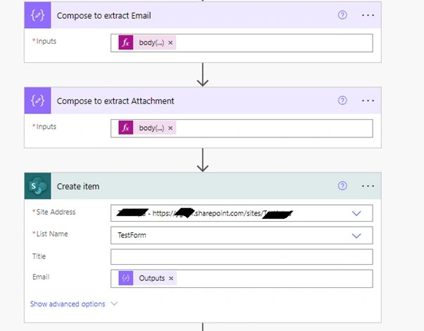 Add Compose action