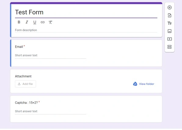 Google Forms