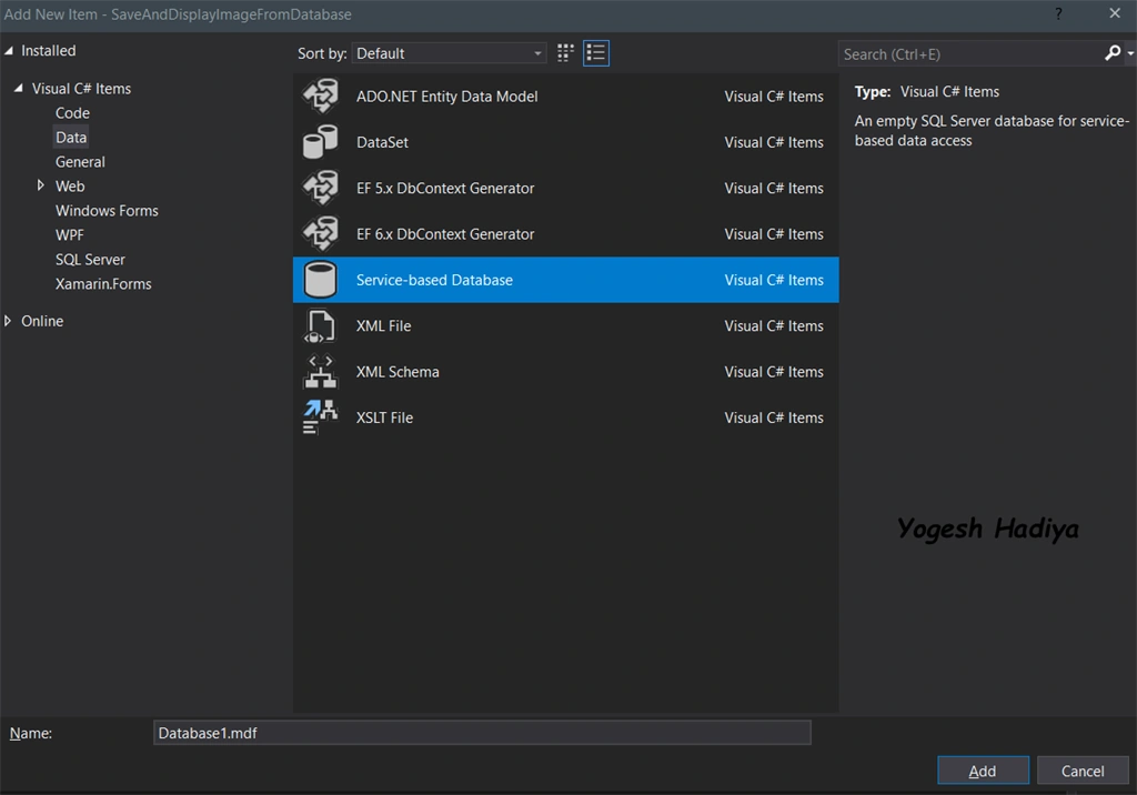 Save Image In Row Format / Bytes Into Database And Fetch From Database In C# Windows Desktop Application