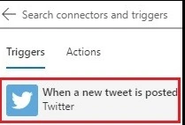 When a new tweet is posted twitter