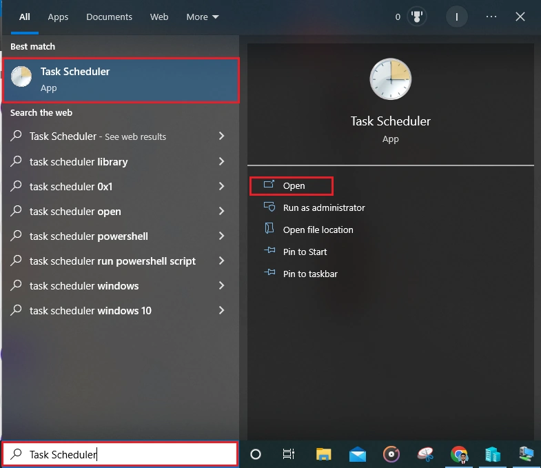 Schedule Automatic Shut Down Windows 10