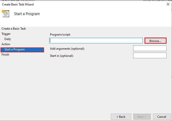 Schedule Automatic Shut Down Windows 10