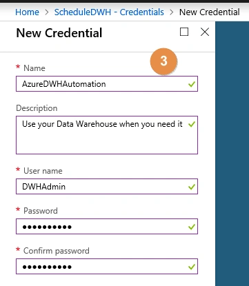 Schedule Pause - Resume for your Azure Data Warehouse