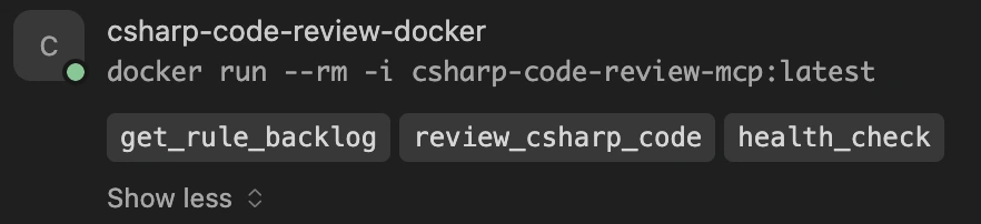 Cursor list of tools