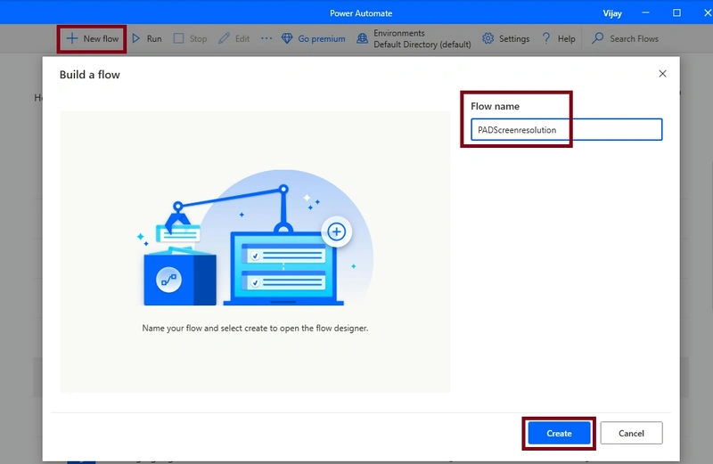 Screen Resolution in Desktop flow
