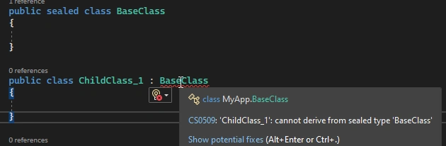 Code sample