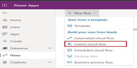 Search Application using power automate with canvas app