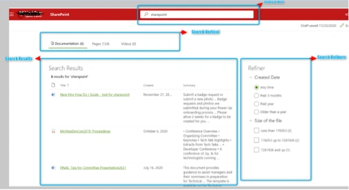 search in sharepoint