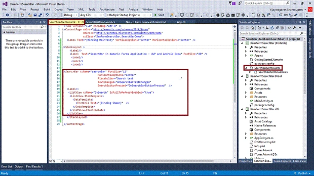  Xamarin Forms
