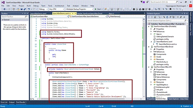  Xamarin Forms
