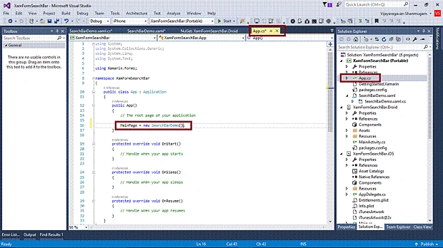  Xamarin Forms