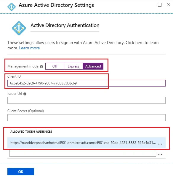 Secure Azure Function with Azure AD