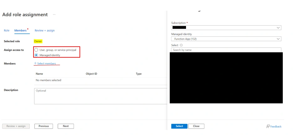 Secure resources using Azure Managed Identities