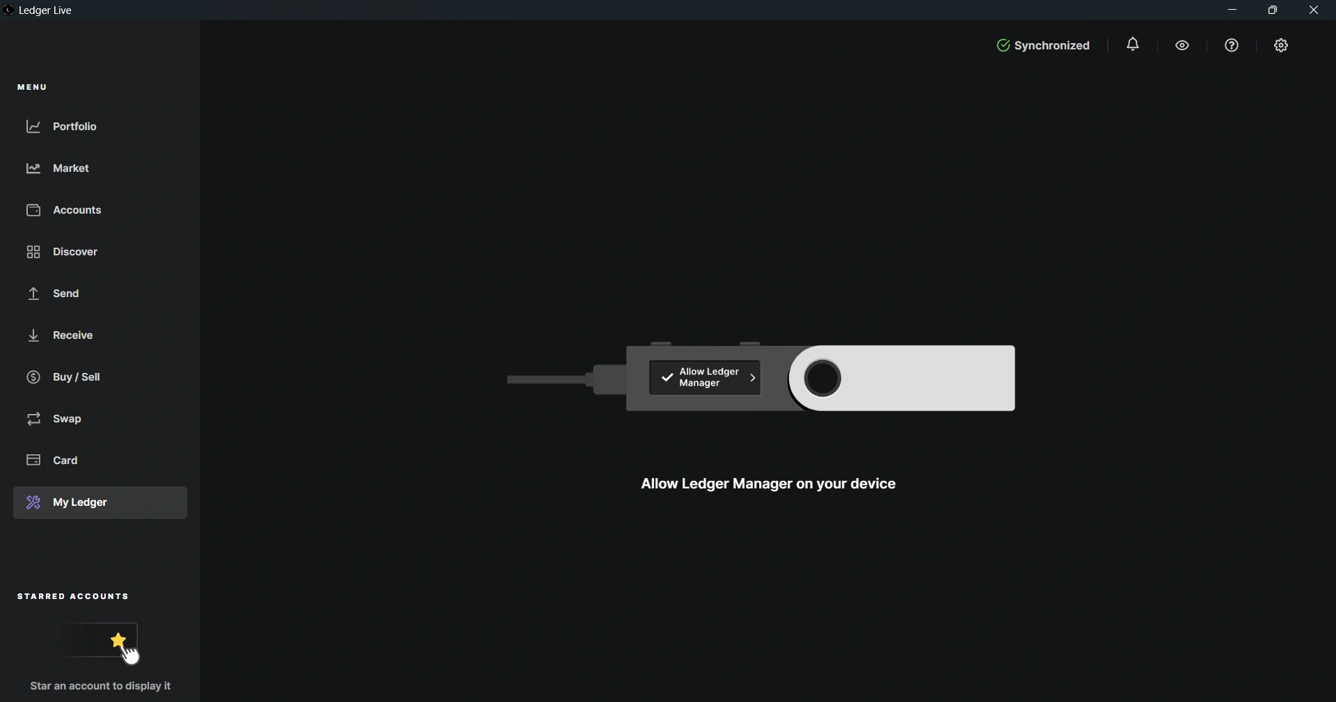 Ledger Nano Connect Request