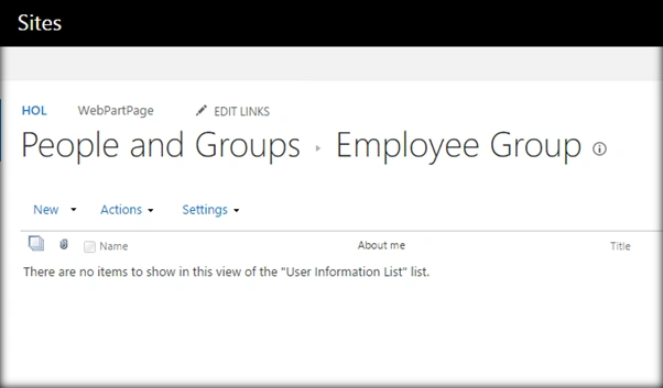 People and Groups