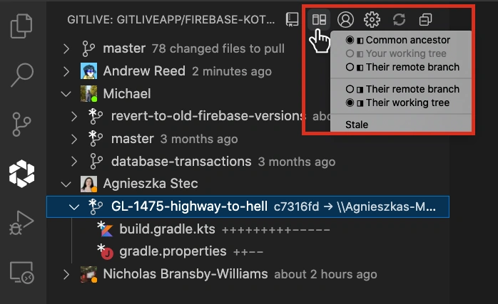 See How Others' Changes Compare To Your Own In VS Code