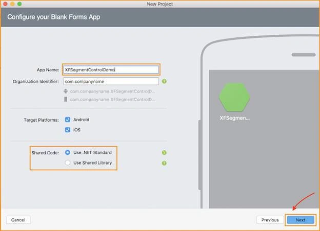 Segment Control In Xamarin.Forms