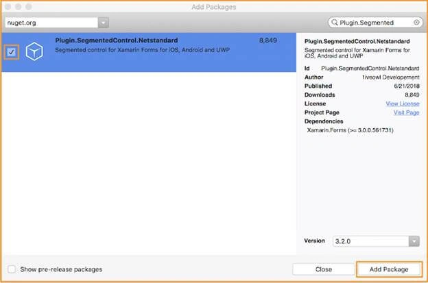 Segment Control In Xamarin.Forms