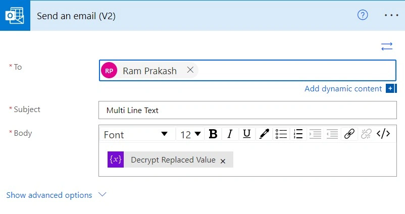 Send An Email With Line Breaks From SharePoint List