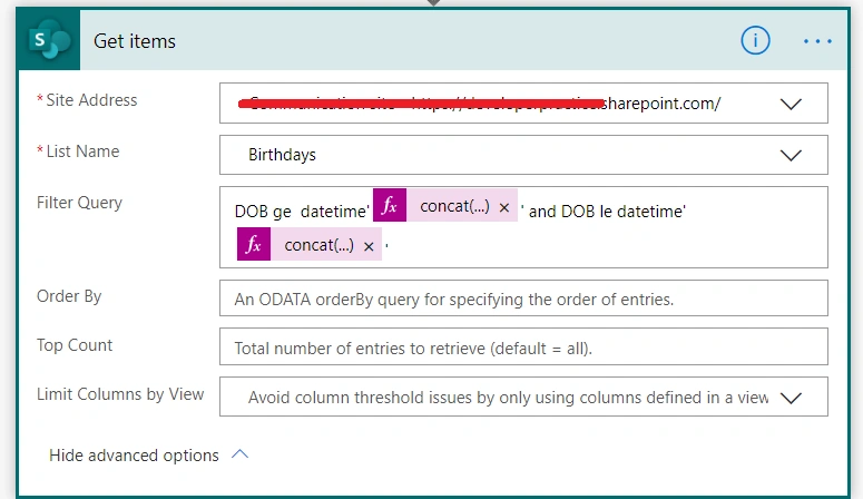 Send Birthday Wishes Using Power Automated