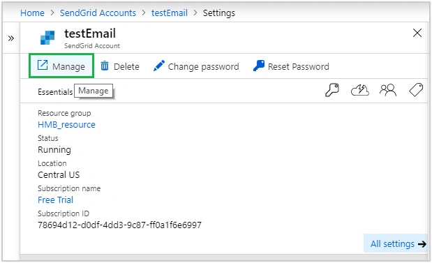 Send Email In Azure Send Grid