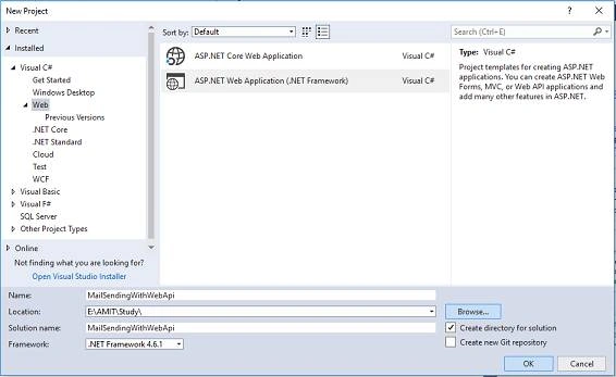 Send Email Using ASP.NET MVC And Web API