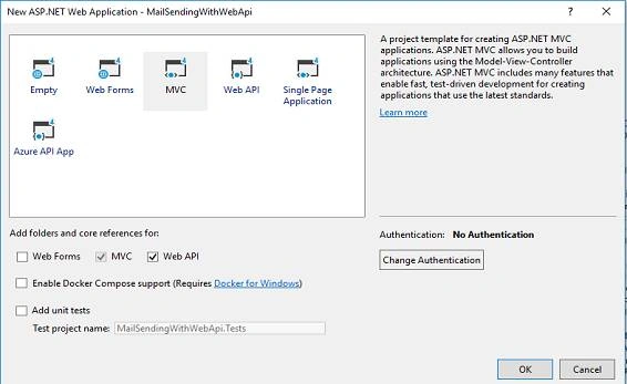 Send Email Using ASP.NET MVC And Web API