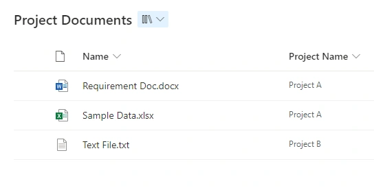 Project documents