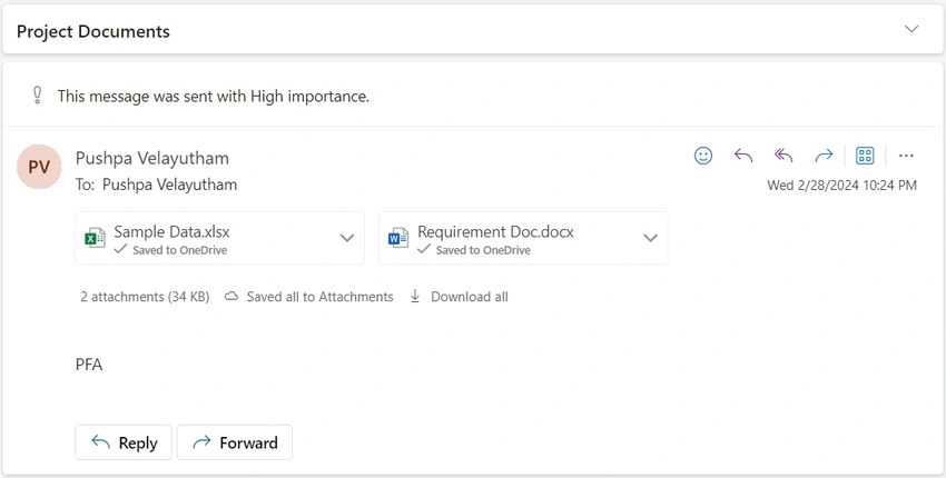 Project documents