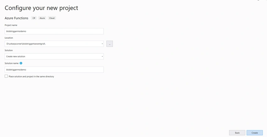 Send Events to Event Grid Topic from Blob Triggered Azure Function using Managed Service Identity