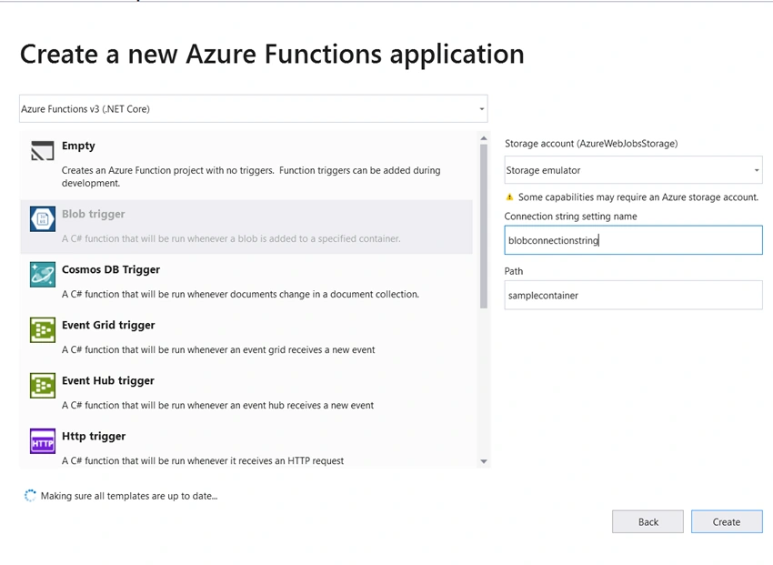 Send Events to Event Grid Topic from Blob Triggered Azure Function using Managed Service Identity