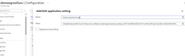 Send Events to Event Grid Topic from Blob Triggered Azure Function using Managed Service Identity