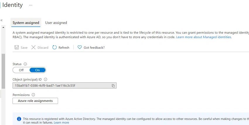 Send Events to Event Grid Topic from Blob Triggered Azure Function using Managed Service Identity