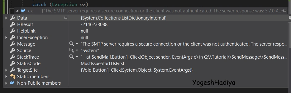 Send Mail From ASP.NET Web Form Website