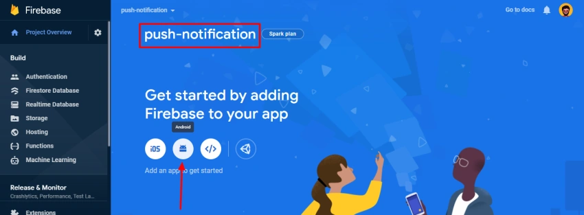 Send Push Notification To Android Device From .Net Core Web API