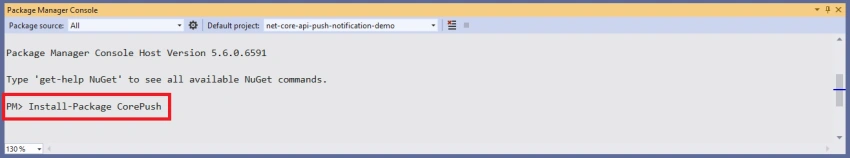 Send Push Notification To Android Device From .Net Core Web API