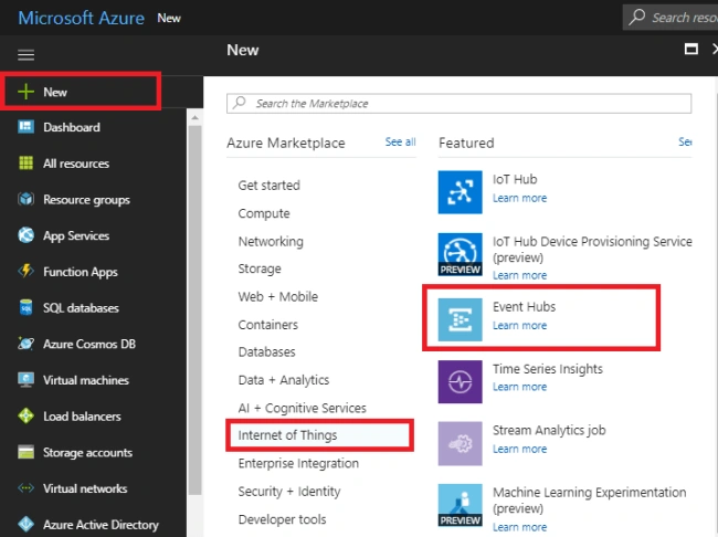 Sending Event Data To Azure Event Hub