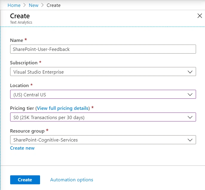 Sentiment Analysis With SharePoint