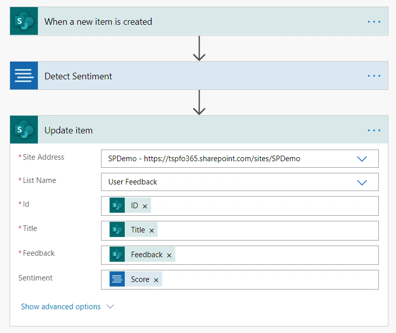 Sentiment Analysis With SharePoint