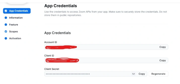 Credentials secure
