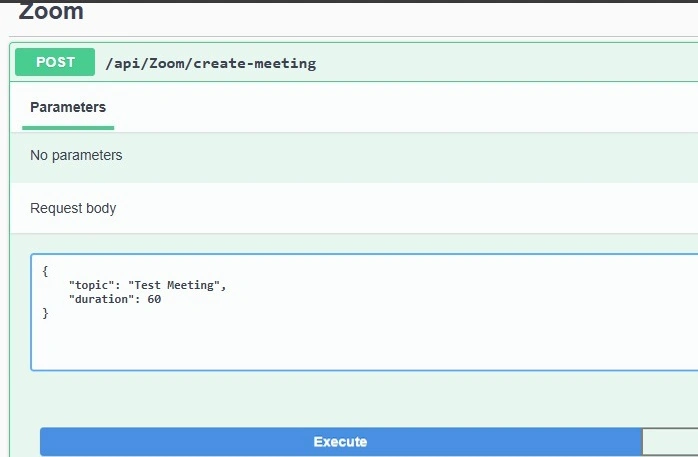 Test API
