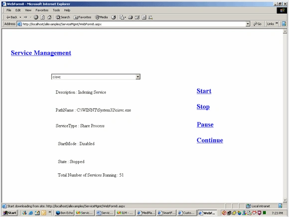 Service management