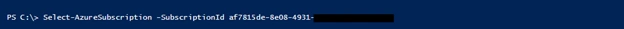 AzureSubscription
