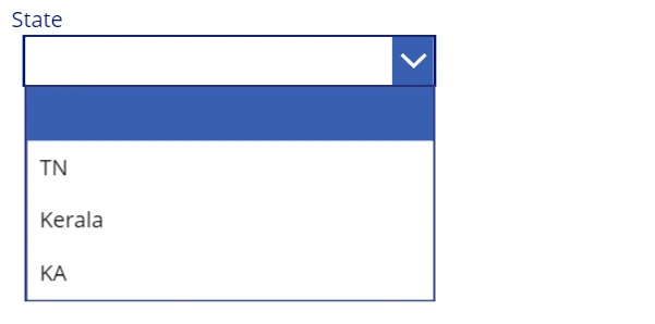 Set Default Value As Null Or Blank To Power Apps Dropdown List