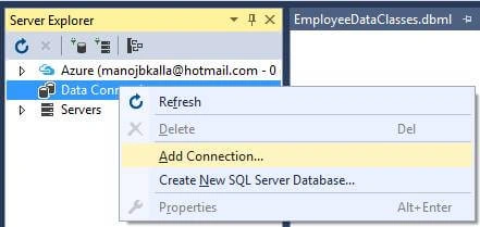 Server explorer