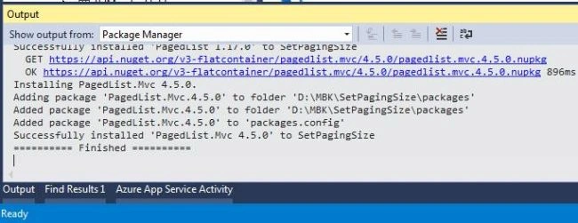 Pagination in Asp.Net MVC