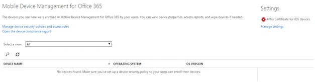 Mobile management