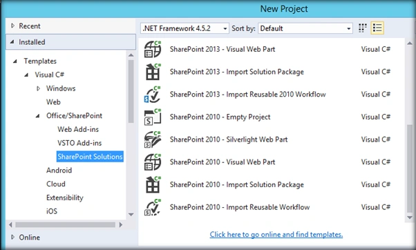 project templates