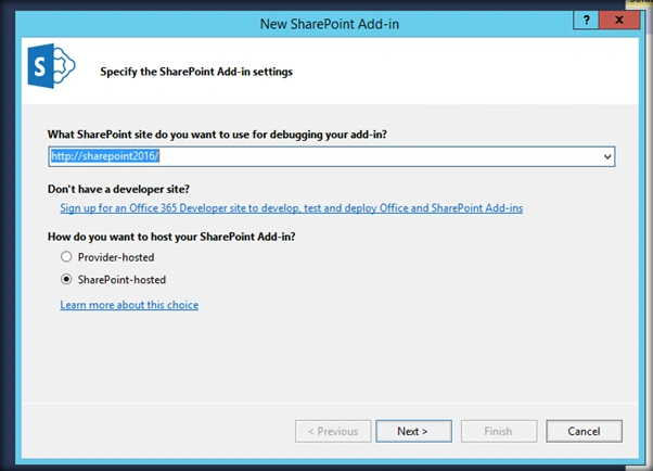 SharePoint Hosted 
